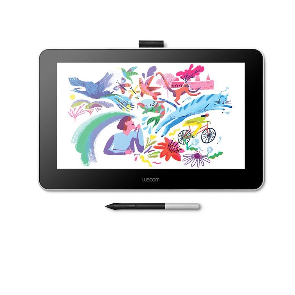 Almost never used Wacom - One - Drawing Tablet with Screen, 13.3" + Pen